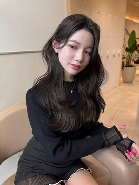 ラベル 渋谷(LAVEL) 小顔似合わせ顔まわりカット/レイヤーカット/韓国ヘア20代30代