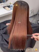 ミラ 銀座(MILA)&nbsp;ブリーチしていても出来る縮毛矯正