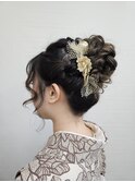 卒業式ヘアセット