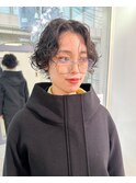 【ステップボーンカット】ショートパーマ