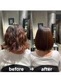 髪質改善/縮毛矯正/美髪/艶髪/弱酸性縮毛矯正/美髪ストレート