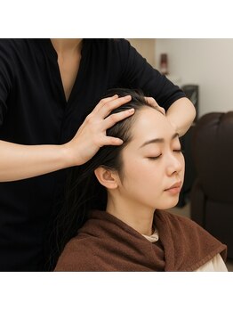ルテラココ(Lutella coco)の写真/ドライヘッドスパで血行促進、頭皮の凝り、自律神経、ストレス解消、不眠にも効果的◎お気軽にご相談を♪