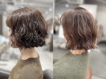 アオゾラヘアーカミノウラ(AOZORA HAIR kaminoura)の雰囲気（パーマが得意なサロン♪口コミも高評価で安心してお任せできます）