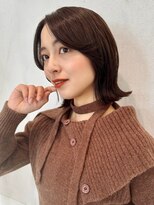 リュクスバトーバイトリコ 船橋南口店(Luxe BATEAU by tricot) キャラメルブラウンボブ/20代30代40代