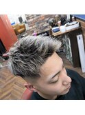 ホワイトメッシュ×ジェットフェード