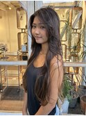 ロングレイヤーハイライトグラデーションバレイヤージュ