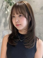 シックス(SIX) NAO ベージュ/レイヤーカット/ミディアム/髪質改善/表参道/渋谷