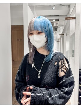 ゴウトゥデイ 横須賀店(GO TODAY) 水色 / ペールシルバー ウルフレイヤー