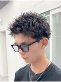 ツイストスパイラル/ピンパーマ/スパイキーショート