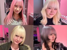 ★骨格や個性に合わせたカットも大好評。レイヤーカットやボブが得意なスタッフたちが在籍！（栄/名古屋）