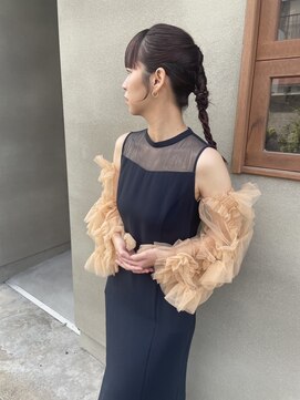 パブリックヘアー ニコ(PUBLIC HAIR NICO) タイトツイストポニーアレンジ