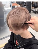 ヌル いわき(neul)&nbsp;neul/いわき/ダブルカラー/バレイヤージュ/ハイトーン/エクステ