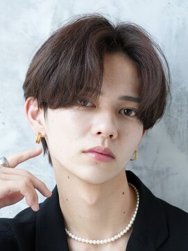 リロン 新宿(RIRON) 【RIRON】センターパート×ニュアンスパーマ