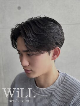 メンズサロン ウィル 阪急茨木(men's salon WiLL) ニュアンスパーマ