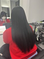 ナンバー 竪町(number+)&nbsp;10代20代30代大人かわいい暗髪艶感ブルーブラック