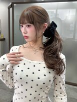 ボタン ハカタ(VOTAN hakata) ブラウン/ブリーチなしダブルカラー/レイヤーカット