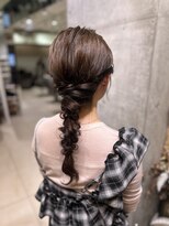 フォルテ ティアラ 横浜店(FORTE TIARA) 編みおろし/横浜駅/ヘアセット/ヘアメ/ヘアアレンジ/お呼ばれ