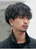 メンズパーマツイストスパイラルパーマ波巻きパーマツイスパ