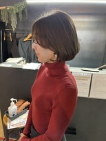 リンダイーロ(Linda Hiro)&nbsp;【札幌円山】ミニボブ/ショートヘア/オリーブブラウン