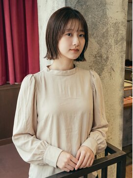 モードケイズ テソロ店(MODE K's) 【こなれ感UP】外はねボブ×透明感カラー