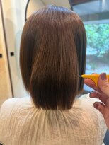 穀雨(Kokuu)&nbsp;【ボブ】ツヤ感たっぷり上質ストレートボブで小顔魅せ