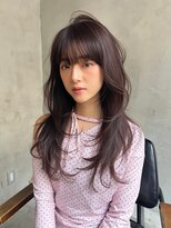 エース (ACE)&nbsp;ACE 横浜　ラベンダーブラウン×レイヤーカット