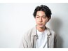 【朝のセットを楽に】メンズカットパーマ+お顔そり￥14300 恵比寿/トステア