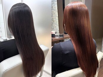 TYT -hair&spa- 高田馬場 髪質改善/縮毛矯正/ヘッドスパ 【 12月上旬 OPEN（予定）】 の写真/【高田馬場3分】髪質改善ストレートでワンランク上の艶髪に♪高い技術力で地毛のようなストレートヘアに