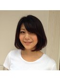 ツヤふわナチュラルボブ