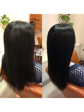 アンバー(umber) ノーアイロン縮毛矯正