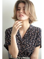 ミラバイグリーン(Mira by green)&nbsp;High tone×Balayage　外ハネBob　#2
