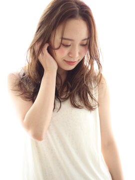 ソア 武蔵小杉(SOAR) ひし形小顔耳かけ大人かわいいくせ毛風グラマラスふわミディ