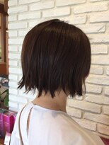ケシキ ヘアメイク(kesiki HAIR MAKE)&nbsp;しっかり束感。外ハネボブ。