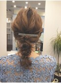 ミドル編みおろしスタイル