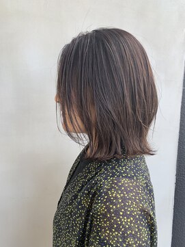 スーリール 柚須店(Sourire) 切りっぱなしボブ