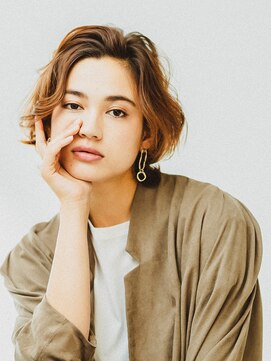 ルーチェ 溝の口(Luce) ひし形シルエット 小顔ウルフレイヤー ナチュラルグラデーション