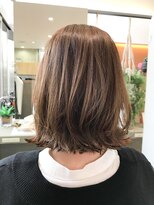 リムヘアーズボウグループ(Rim hairs BEAU group) 韓国で人気ハーシーカット×ベージュカラー【お客様スナップ】