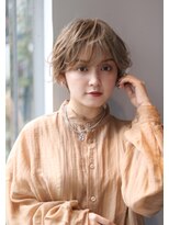 リップス デリコ(LIPS derico)&nbsp;【LIPSderico/鈴木初穂】ハンサムショート×ラフウェーブ