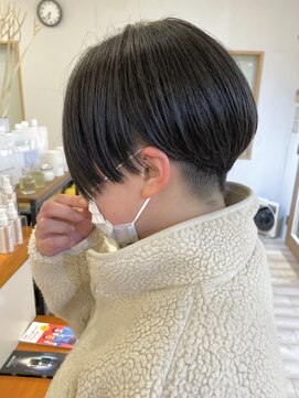 モリオ フロム ロンドン 成増店 【morio成増／米村】刈り上げショート黒髪