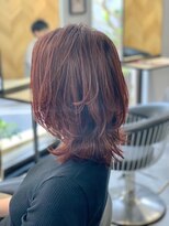 カーサ バイ ハミュウ たまプラーザ(CASA by Humium)&nbsp;20代30代40代ピンクベージュ透明感外ハネ乾かすだけくびれミディ