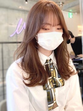 ウェイズ トウキョウ(Ways TOKYO) ツヤと柔らかさのある【お洒落ヘア】ピンクベージュ★