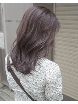 シャル オカチマチ 上野御徒町(shalu)&nbsp;ラベンダーベージュ　ミディアムレイヤー