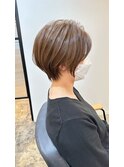 ten内山 ショートボブ☆グレージュカラー