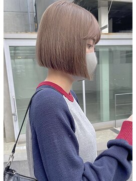 ナループロア ルームー(Nalu pu loa ROOMOO) ゆるまきタッセルカット/タッセルカット/タンバルモリ/韓国ボブ