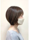 人気ショート・丸みショートボブ