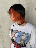 オタクヘア 渋谷(OTAKU HAIR) オレンジインナー[前髪 マチルダボブ インナーグレージュ]渋谷駅