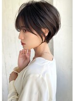 30代/40代/50代・絶壁解消・小顔前下がりショートボブ【倉田】