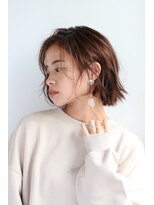 テラス 寝屋川(Terrace)&nbsp;小顔カットオリーブカラーくすみカラー切りっぱなし20代30代40代