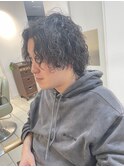 横浜★ツイストスパイラルパーマウルフスタイル