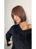 @sei___sand/韓国ボブ/切りっぱなしボブ/鹿児島中央駅